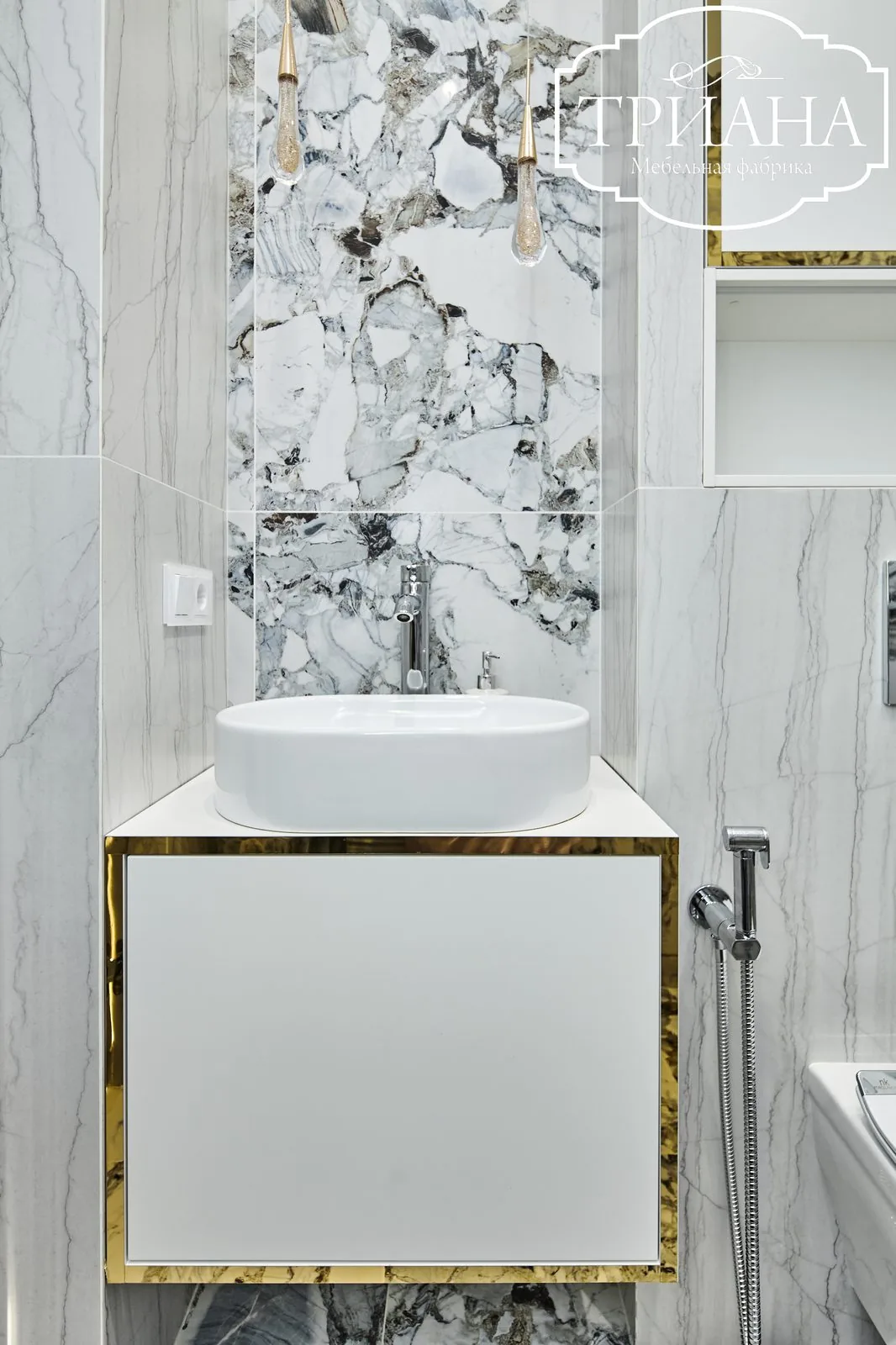 Ванная на заказ, проект VN-17, фото 3 - фабрика ТРИАНА
